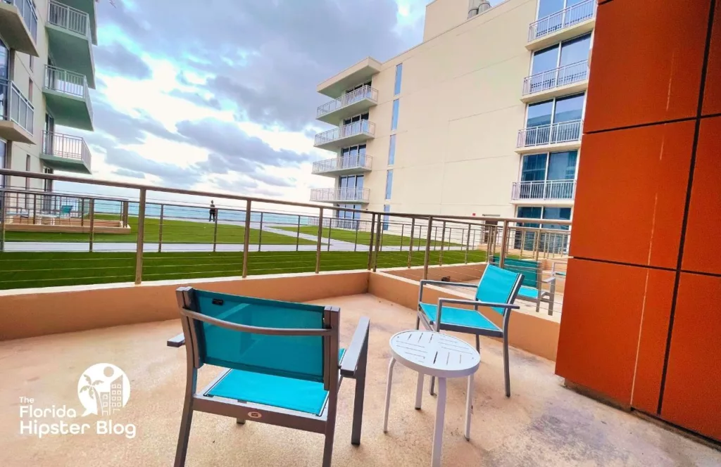 Margaritaville Resort Jacksonville suite beach view from balcony. One of the best things to do in Jacksonville, Florida