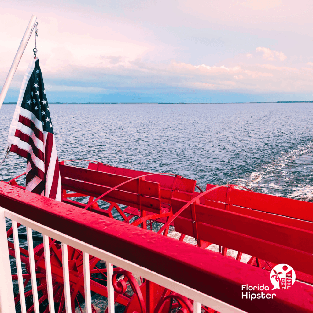 St Johns Rivership Co Barbara Lee Paddlewheel Boat Sanford, Florida. Keep reading to learn more about fun things to do for Memorial Day Weekend in Florida. 